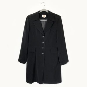 Gallery Black Trench Coat